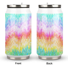 Lade das Bild in den Galerie-Viewer, Edelstahl Tumbler mit Strohhalm | Thermo Becher To-Go | Selbst Gestalten
