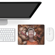Lade das Bild in den Galerie-Viewer, Mauspad Leder personalisiert | Kleines Mousepad für Laptop (20x25cm)
