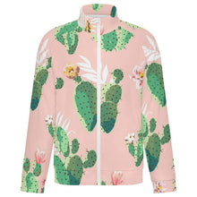 Lade das Bild in den Galerie-Viewer, Fleece Jacket Cactus, Tropical, Pink
