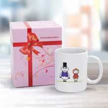 Lade das Bild in den Galerie-Viewer, Kaffeebecher Personalisierbar Weiß | Keramik 350ml | Spülmaschinenfest
