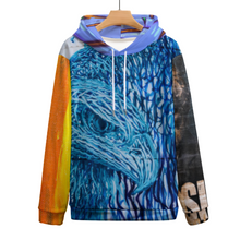 Lade das Bild in den Galerie-Viewer, Multi-Image-Design Loses Taschenloses All-Print-Sweatshirt AMZ für Unisex mit Foto Design Motiv Text selbst gestalten und bedrucken
