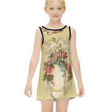 Lade das Bild in den Galerie-Viewer, Ärmelloses Kinder Mädchen Kleid ET018 mit Foto Design Motiv Text selbst gestalten und bedrucken
