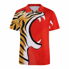 Lade das Bild in den Galerie-Viewer, Einzelbilddruck Sommer Ice Silk Polo T-Shirt Herren / Männer B612 mit Fotos Muster Text Logo selbst gestalten und bedrucken
