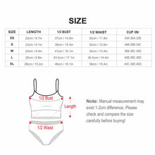 Lade das Bild in den Galerie-Viewer, Multi-Image-Druck Damen / Frauen Bikini 2-tlg.Set Bustier Bikinis BK2139 mit Foto selbst gestalten und bedrucken
