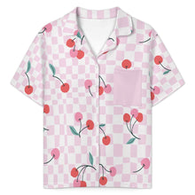 Lade das Bild in den Galerie-Viewer, Einzelbilddruck Damen / Frauen Rüschen Pyjama Set mit kurzen Ärmeln C11TZ mit Foto Design Motiv Text selbst gestalten und bedrucken
