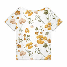 Lade das Bild in den Galerie-Viewer, Einzelbilddruck Damen / Frauen T-Shirt mit schrägem Kragen und kurzen Ärmeln DVL selbst gestalten und bedrucken
