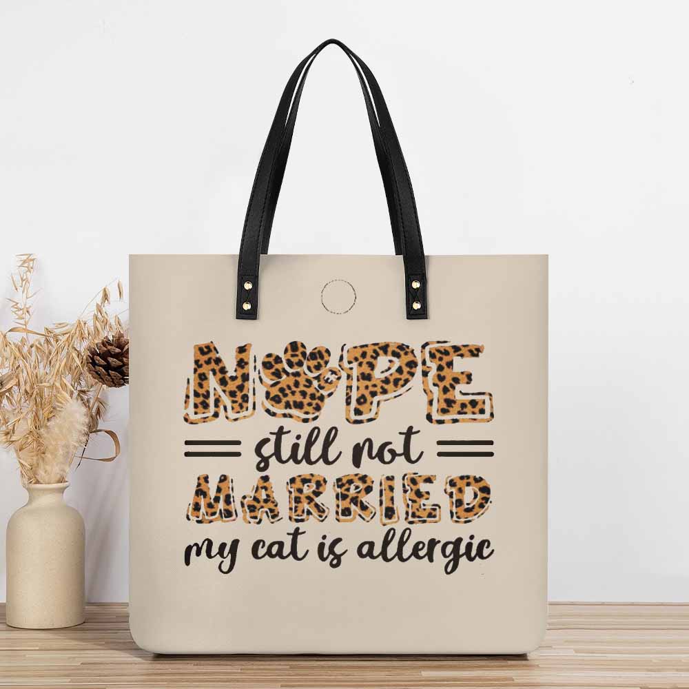 Damen Leder Handtasche Shopper mit Foto Design Motiv Text selbst gestalten  und bedrucken