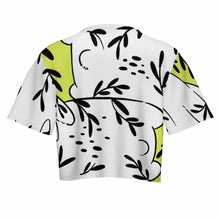 Lade das Bild in den Galerie-Viewer, Damen / Frauen Rundhalsshirt Crop Top Tee Shirt Strandshirt MSYX253 mit Foto Design Motiv Text selbst gestalten und bedrucken (Simple Design)
