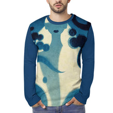 Lade das Bild in den Galerie-Viewer, Voll Druck Reiner Baumwolle Herren / Männer Langarmshirt T-shirt EL mit Fotos Muster Text Logo selbst gestalten und bedrucken
