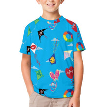 Lade das Bild in den Galerie-Viewer, Voll Druck Reiner Baumwolle Kinder T-Shirt ET mit Foto Design Motiv Text selbst gestalten und bedrucken
