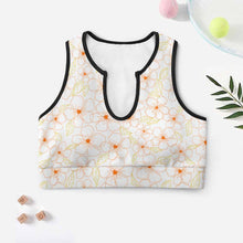 Lade das Bild in den Galerie-Viewer, Einzelbild-Design Damen / Frauen Sport-BH Yoga Crop Top Push Up YJ053 mit Foto Design Motiv Text selbst gestalten und bedrucken
