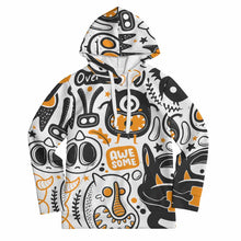 Lade das Bild in den Galerie-Viewer, Einzelbild-Design Jungen Sweatshirt Kapuzenpullover mit Kordelzug und Print Hoodie A38H mit Foto Design Motiv Text selbst gestalten und bedrucken
