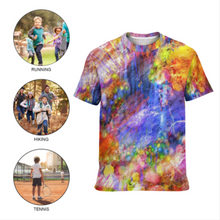 Lade das Bild in den Galerie-Viewer, Einzelbild-Design Kinder Kurzarm T-Shirt TSHIRT Mesh - Mädchen / Jungen mit Foto Design Motiv Text selbst gestalten und bedrucken
