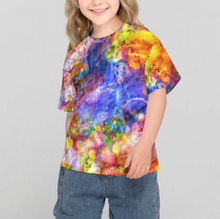 Lade das Bild in den Galerie-Viewer, Einzelbild-Design Kinder Kurzarm T-Shirt TSHIRT Mesh - Mädchen / Jungen mit Foto Design Motiv Text selbst gestalten und bedrucken
