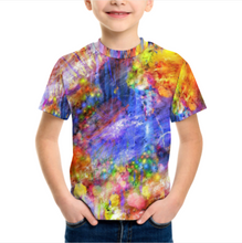 Lade das Bild in den Galerie-Viewer, Einzelbild-Design Kinder Kurzarm T-Shirt TSHIRT Mesh - Mädchen / Jungen mit Foto Design Motiv Text selbst gestalten und bedrucken
