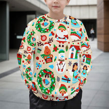 Lade das Bild in den Galerie-Viewer, Kinder Pullover Sweater GR-EYW mit Foto Text selbst gestalten und bedrucken

