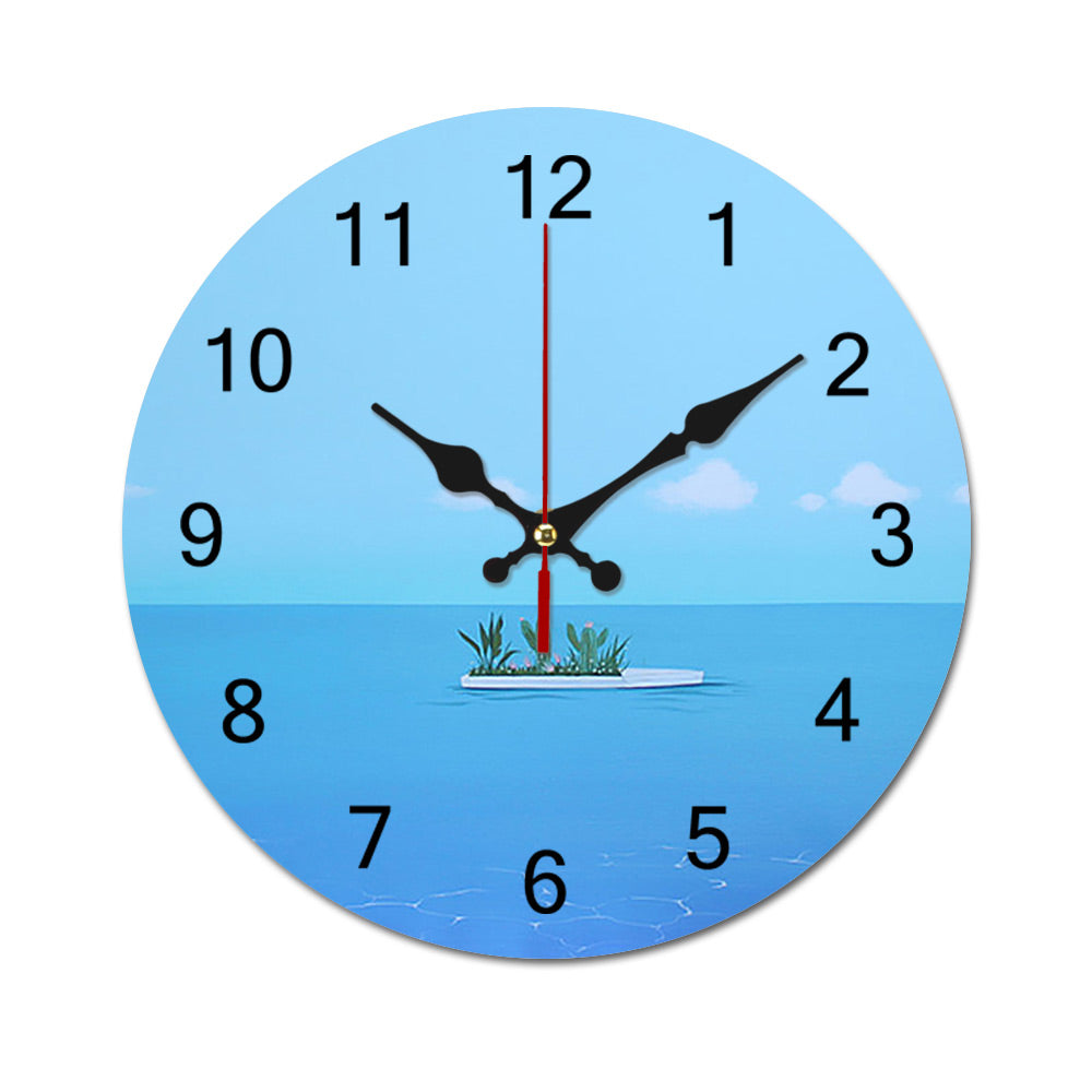 Holz Uhr Mit Foto Bedrucken Wanduhr Gestalten Zifferblatt Uhr