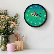 Lade das Bild in den Galerie-Viewer, Fashion Wanduhr ohne Tickgeräusche im modern Stil mit Lautlosem Uhrwerk - Große Wand Uhr 25 cm für Büro Küche Schlafzimmer Wohnzimmer Klassenzimmer mit Fotos Muster Text Logo selbst gestalten und bedrucken
