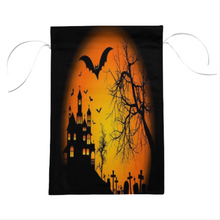 Lade das Bild in den Galerie-Viewer, Halloween Dekoration Gartenflagge Garten-Fahnen 31x46cm (verschidene Bilder doppelseitiger Druck) mit Foto Design Motiv Text selbst gestalten und bedrucken
