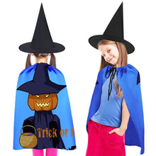 Lade das Bild in den Galerie-Viewer, Halloween Kostüm Umhang Anzug Umzug mit Hut selbst gestalten und bedrucken
