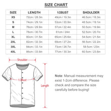 Lade das Bild in den Galerie-Viewer, Einzelbild-Design Herren / Männer Kurzarm Hemd Shirt mit Rundschnitt LM018 mit Foto Design Motiv Text selbst gestalten und bedrucken
