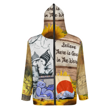 Lade das Bild in den Galerie-Viewer, Herren / Männer Multi-Image-Design Langarm Kapuzenpullover Jacke Kapuzensweatshirt WY14 mit Ihrem Design Motiv Foto Text selbst gestalten und bedrucken
