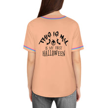 Lade das Bild in den Galerie-Viewer, Damen / Frauen Baseball Trikot J80T mit Foto Design Motiv Text selbst gestalten und bedrucken
