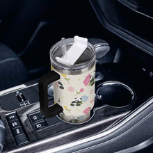 Lade das Bild in den Galerie-Viewer, 40OZ Ice King Cup mit großem Fassungsvermögen aus Edelstahl 304 mit Fotos Muster Text Logo selbst gestalten und bedrucken
