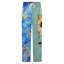 Lade das Bild in den Galerie-Viewer, Multi-Image-Design Herren / Männer Plüschiger lockerer Zuhause Pyjamahose LM071 mit Foto Design Motiv Text selbst gestalten und bedrucken
