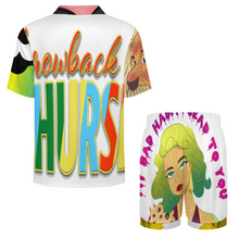 Lade das Bild in den Galerie-Viewer, Multi-Image-Druck Damen / Frauen Kurze Schlafanzug Shorty Pyjama Set LM093 mit Foto Design Motiv Text selbst gestalten und bedrucken
