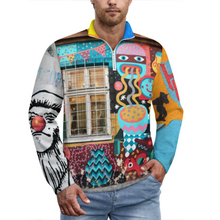 Lade das Bild in den Galerie-Viewer, Multi-Image-Design Herren / Männer Pullunder Sport POLO Shirt LM111 mit Foto Design Motiv Text selbst gestalten und bedrucken
