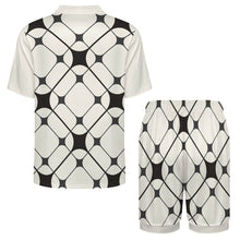 Lade das Bild in den Galerie-Viewer, Einzelbild-Design Herren / Männer Kurzarm Pyjama Set aus Eisseide LM135 mit Foto Design Motiv Text selbst gestalten und bedrucken
