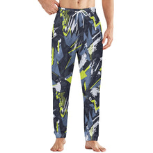 Lade das Bild in den Galerie-Viewer, Herren / Männer Plüschiger lockerer Zuhause Pyjamahose LM217 (Vorder und Rückenteil gestaltbar) mit Foto Design Motiv Text selbst gestalten und bedrucken
