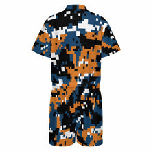 Lade das Bild in den Galerie-Viewer, Einzelbilddruck Kurzärmliger Jumpsuit LM427 für Männer / Herren mit Foto Text selbst gestalten und bedrucken
