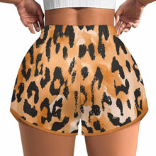 Lade das Bild in den Galerie-Viewer, Damen / Frauen Sportshorts LM436 mit Fotos Muster Text Logo selbst gestalten und bedrucken
