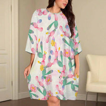 Lade das Bild in den Galerie-Viewer, Einzelbild-Design Damen/Frauen Plüsch T-Shirt Pyjama in Großen Größen LM475 mit Foto Design Motiv Text selbst gestalten und bedrucken
