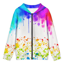 Lade das Bild in den Galerie-Viewer, Einzelbild-Design Kinder Sweatshirt / Hoodie mit Reißverschluss LM516 selbst gestalten und bedrucken
