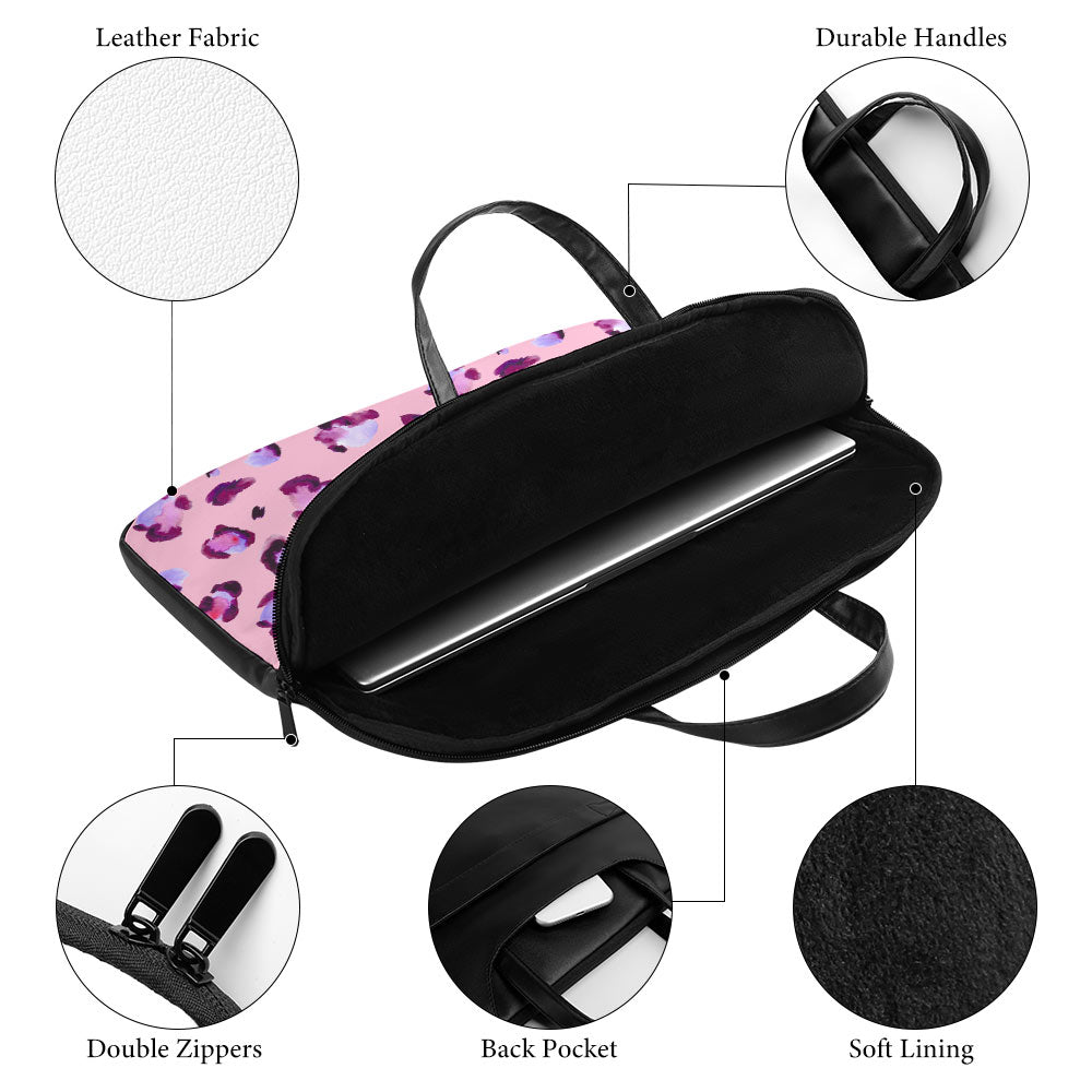 Laptoptasche Mit Süßem Mops-Motiv, Für 13-16 Zoll Laptops (33-40,6 Cm) – Wasserdicht, Geräumig & Ideal Für Damen & Herren