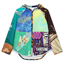 Lade das Bild in den Galerie-Viewer, Multi-Image-Druck Damen / Frauen Slim Fit Jacke MWL478 mit Fotos Muster Text Logo selbst gestalten und bedrucken
