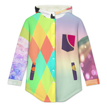 Lade das Bild in den Galerie-Viewer, Multi-Image-Design Damen / Frauen Doppellagiger Kapuzenpullover MWL507 mit Foto Design Motiv Text selbst gestalten und bedrucken
