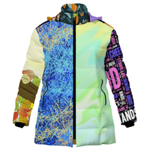 Lade das Bild in den Galerie-Viewer, Multi-Image-Druck Damen / Frauen Kapuzenjacke aus Baumwolle mit Reißverschluss MWL516 mit Fotos Muster Text Logo selbst gestalten und bedrucken
