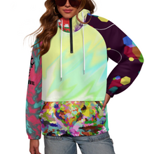 Lade das Bild in den Galerie-Viewer, Multi-Image-Druck Damen / Frauen Doppelschicht Hoodie mit Taschen (mit Futter) MWL683 mit Foto Design Motiv Text selbst gestalten und bedrucken

