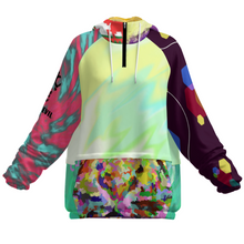 Lade das Bild in den Galerie-Viewer, Multi-Image-Druck Damen / Frauen Doppelschicht Hoodie mit Taschen (mit Futter) MWL683 mit Foto Design Motiv Text selbst gestalten und bedrucken
