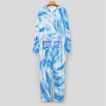 Lade das Bild in den Galerie-Viewer, Multi-Image-Design Unisex Damen / Herren Schlafanzug Pyjama Jumpsuit Overall Einteiler Hausanzug mit Foto Design Motiv Text selbst gestalten und bedrucken
