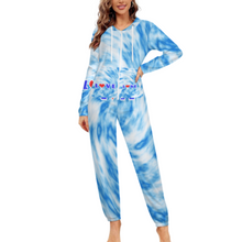 Lade das Bild in den Galerie-Viewer, Multi-Image-Design Unisex Damen / Herren Schlafanzug Pyjama Jumpsuit Overall Einteiler Hausanzug mit Foto Design Motiv Text selbst gestalten und bedrucken
