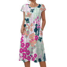 Lade das Bild in den Galerie-Viewer, NT113 Ärmelloses Sommerkleid Damen / Frauen selbst gestalten und bedrucken
