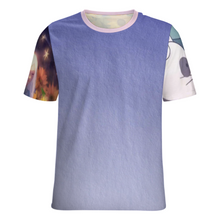 Lade das Bild in den Galerie-Viewer, Multi-Image-Design Damen / Herren T-Shirt mit Volldruck NT mit Foto Design Motiv Text selbst gestalten und bedrucken (Simple Design) (Sonderangebot)

