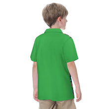 Lade das Bild in den Galerie-Viewer, Voll Druck Reiner Baumwolle Kinder Kurzarm T-Shirt mit kubanischem Kragen SDS012 mit Foto Design Motiv Text selbst gestalten und bedrucken
