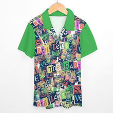 Lade das Bild in den Galerie-Viewer, Voll Druck Reiner Baumwolle Kinder Kurzarm T-Shirt mit kubanischem Kragen SDS012 mit Foto Design Motiv Text selbst gestalten und bedrucken
