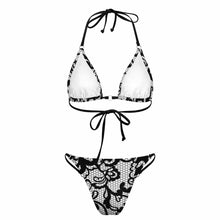 Lade das Bild in den Galerie-Viewer, Sexy Damen / Frauen Bademode Triangel Bikini Set SDS0314 mit Fotos Muster Text Logo selbst gestalten und bedrucken
